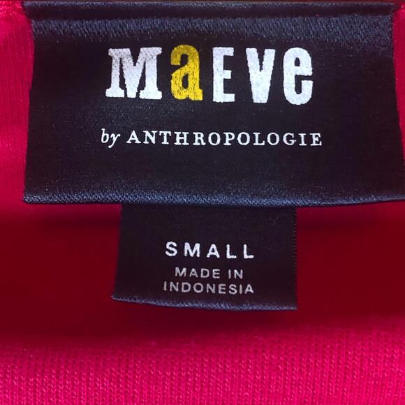 Hot pink bell sleeve scoopneck cropped - Picture 4 of 4